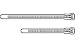 Releasable Cable Tie, 145mm x 7.5mm