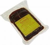 Bastirma-Cured dried beef SLICED Strips, approx. 0.5lb by parthenonfoods.com