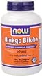 NOW GINGKO BILOBA 60MG STANDARDIZED EXTRACT