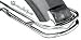 H-D Heritage Chrome Front Fender Rail 91080-93