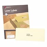 MACML4004 Matte Labels, Shipping, 3-1/3x4-1/4, Clear