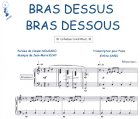 Revue Bourgès (EBR - Editions musicales Bourgès R.)  / Partition : Bras dessus bras dessous - Piano et Paroles