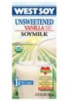 Westsoy Vanilla Unsweetened Westsoy ( 12 x 32 OZ)