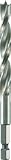 ＡＬＰＥＮ　ハイス木工ドリル　４．０×８８ｍｍ　六角軸シャンク　7665041 62200400