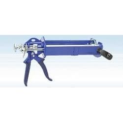Wellmade Tool 3360 Dual Cartridge Caulking Gun - Hand Operated - 600 ml capacity by Wellmade Tool