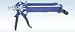 Wellmade Tool 3360 Dual Cartridge Caulking Gun - Hand Operated - 600 ml capacity