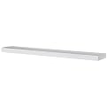 36" Flat White Wood Shelf