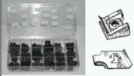 Fold Over Clip Asst. 6 Popular Sizes, #8 Thru #14