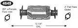 Catco 4649 Direct Fit Converter