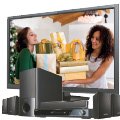 Sony 46" LCD TV with Blu-Ray Player and Home Theater System Bundle