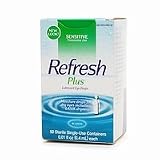 Refresh Plus Lubricant Eye Drops Moisture Drops for Dry Eyes Including Lasik Dryness 0.01 Oz