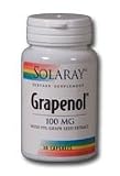 Solaray Grapenol (Grape Seed Extract) 100 mg 30 Vegi Capsules