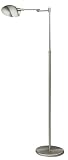 Holtkoetter Satin Nickel Swing Arm Punkt Floor Lamp