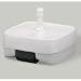 Patio Umbrellas - Kettler 3792-000 Rolling Umbrella Base Outdoor Patio Furniture - White - 20 in.