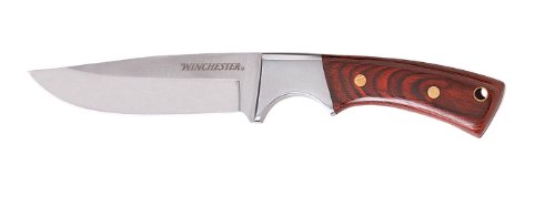 Winchester 22-41340 Small Wood Handle Fixed Blade with Nylon Sheath Winchester 22-41340 Small Wood Handle Fixed Blade with Nylon Sheath Hunting Knives