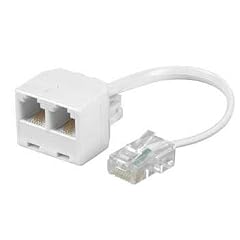 Hama ISDN-Verteiler 2fach Wei�