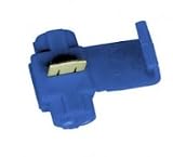 Quick Splice Wire Tap Connector 16-14 Gauge (Blue) – 100 Pack