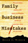 Family Business Misstakes