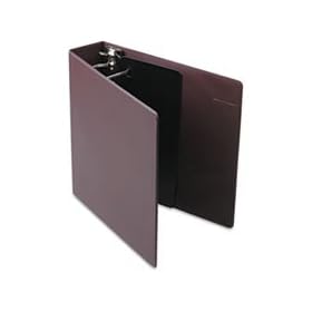 Heavyweight Vinyl SlantD Ring Binder 2 Capacity Maroon