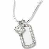 Tampa Bay Rays 3/8â Sterling Silver Mini Dog Tag