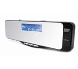 212IPCgpq2L. SL160  Bluetooth Handsfree Car Kit Rearview Mirror with Caller ID Display/ FM Transmitte/ Recording for Nokia : 1208/ 1606/ 1680/ 2605/ 2760/ 3555/ 3606/ 5310/ 5610/ 6205/ 6263/ 6300/ 6301/ 6650/ 6790 Surge/ 7205/ 7510/ E71X/ Nseries N96/ 6500 classic/ 7900 Prism/ 8600 Luna/ 8800 Arte/ 8800 Sapphire Arte/ 1006/ 1606/ 2605 Mirage/ 6205/ 8800 Carbon Arte/ N85  + Free Stars Stripes Silicone Wristband