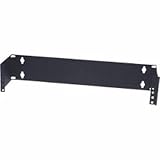 Cables To Go - 18443 - APW Mini-Max 1U Wallmount Patchpanel Bracket Black (6in)