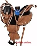 New Natural 16 Treeless Saddle Tack Package