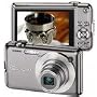 Casio Exilim EX-S10SR 10MP 3x Zoom 2.7-Inch LCD Screen Digital Camera (Silver)