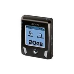 Archos Gmini XS 202 Tragbarer MP3-Player 20 GB schwarz