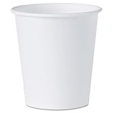 White Paper Water Cups, 3 oz., 100/Pack