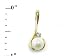 Akoya Pearl Pendant with Diamond in 14K Yellow Gold