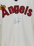 Nolan Ryan California Angels Autographed Cooperstown Collection Jersey