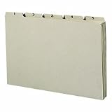 Smead 50369 Top tab recyc. daily (1-31) file guides, 1/5 self tabs, pressbd., letter, 31/set