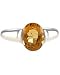 Bask Oval Citrine Ring