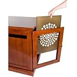 Den Haus TownHaus Designer Steel Grate for Dogs large-