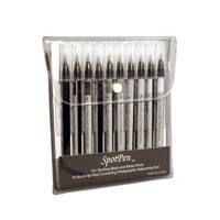 SpotPen Hand Coloring Pen Set #1 for Black & White Prints, Set of 8 Different Color Pens
