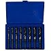 1/.2 In Reduced Shank Silver & Deming HSS Drill Bit Set - 8-Pc