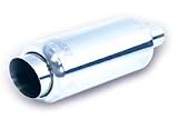 3A Racing 63-0542 Muffler Universal Round Slash 3-1/2