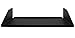 Penn-Elcom R1194/2UK 2-Space (2U) Solid Steel Rack Shelf/Component Station