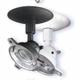 PanaVise 40 Pound Short Drop Ceiling Mount Model 12140, black