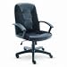 ALERA / ALEEX41LS10B / Executive High-Back Swivel/Tilt Chair, Black Leather/Mesh Fabric / Sold as 1 EA