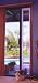 Ideal Fast Fit Pet Patio Door SHORTY 75 - 77 1/2 White with Small 5x 7 Flap