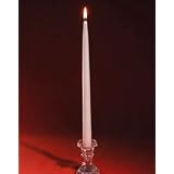 12 Taper Candle (Set of 12) Ivory by Candle4Less