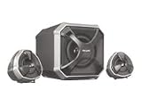Philips MMS 430 - PC multimedia speaker system - 50 Watt (total)