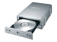 LG GSA-5169D 16x DVD&plusmn;RW DL USB 2.0 External Drive w/AV Capture & One Touch Recording (Silver)