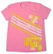 BLOOD BROTHERS - Stripe - Pink Women's / Girls T-shirt (Girlie / Babydoll)