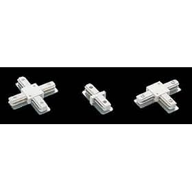 Track Lights White Metal, Connector for Track Lighting by The Renovators Supply