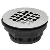 Oatey Abs No Caulk Shower Drain 2In 42084