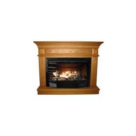 World Mktg Of America/Import 23K Oak Gas Fireplace Gfd2 Gas Heater & Accessories