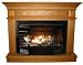 World Mktg Of America/Import 23K Oak Gas Fireplace Gfd2 Gas Heater & Accessories